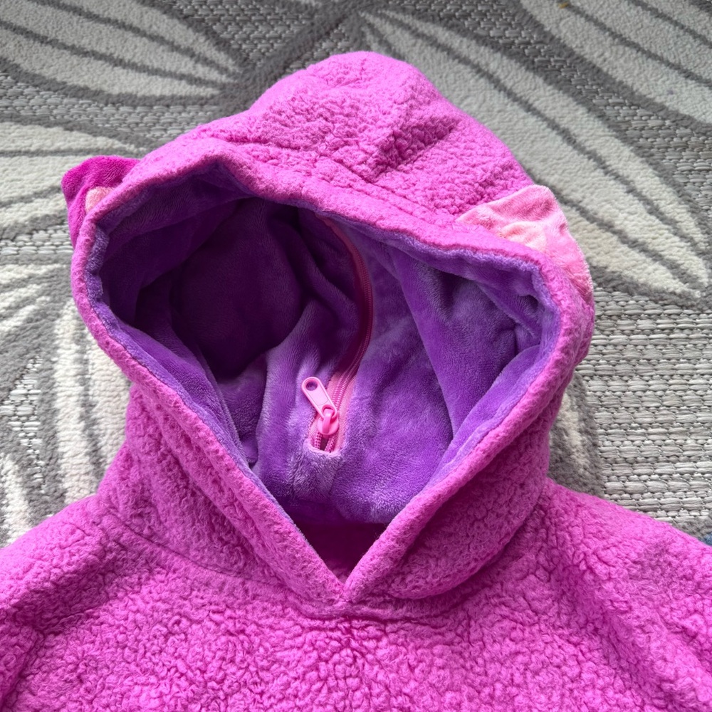 Huggle Pets Hoodie Pink Kitty Animal Hooded Sweatshirt & Plush Toy - Picture 5 of 6